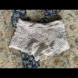 White Lace Shorts Sz XXS (Young Girls)